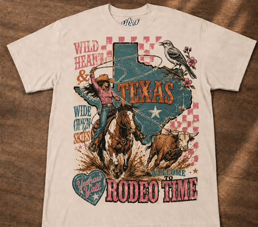 Texas Rode Cowgirl